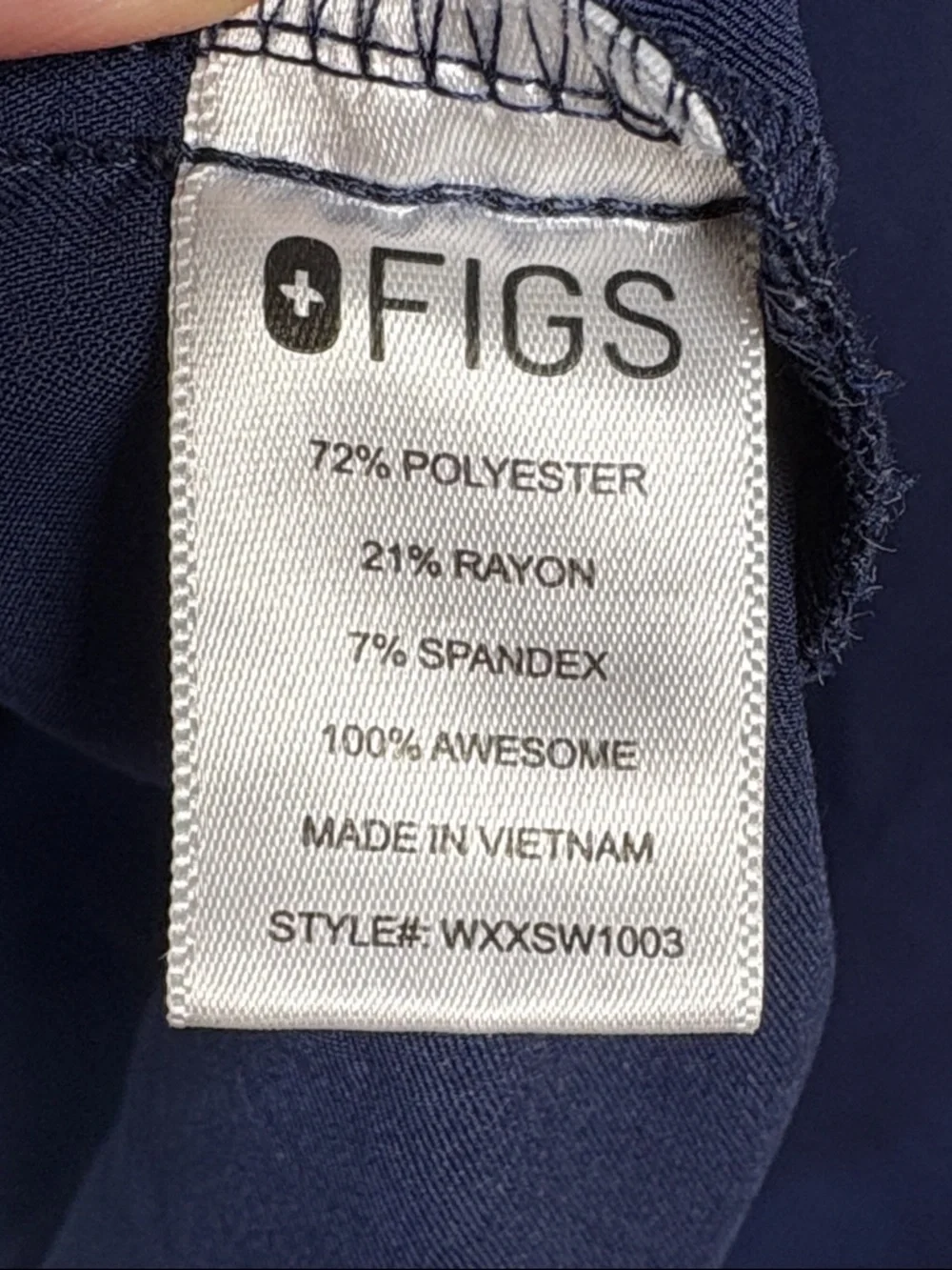 FIGS Rafaela Oversized Scrub Top XXSW1003 size medium - Picture 5 of 6